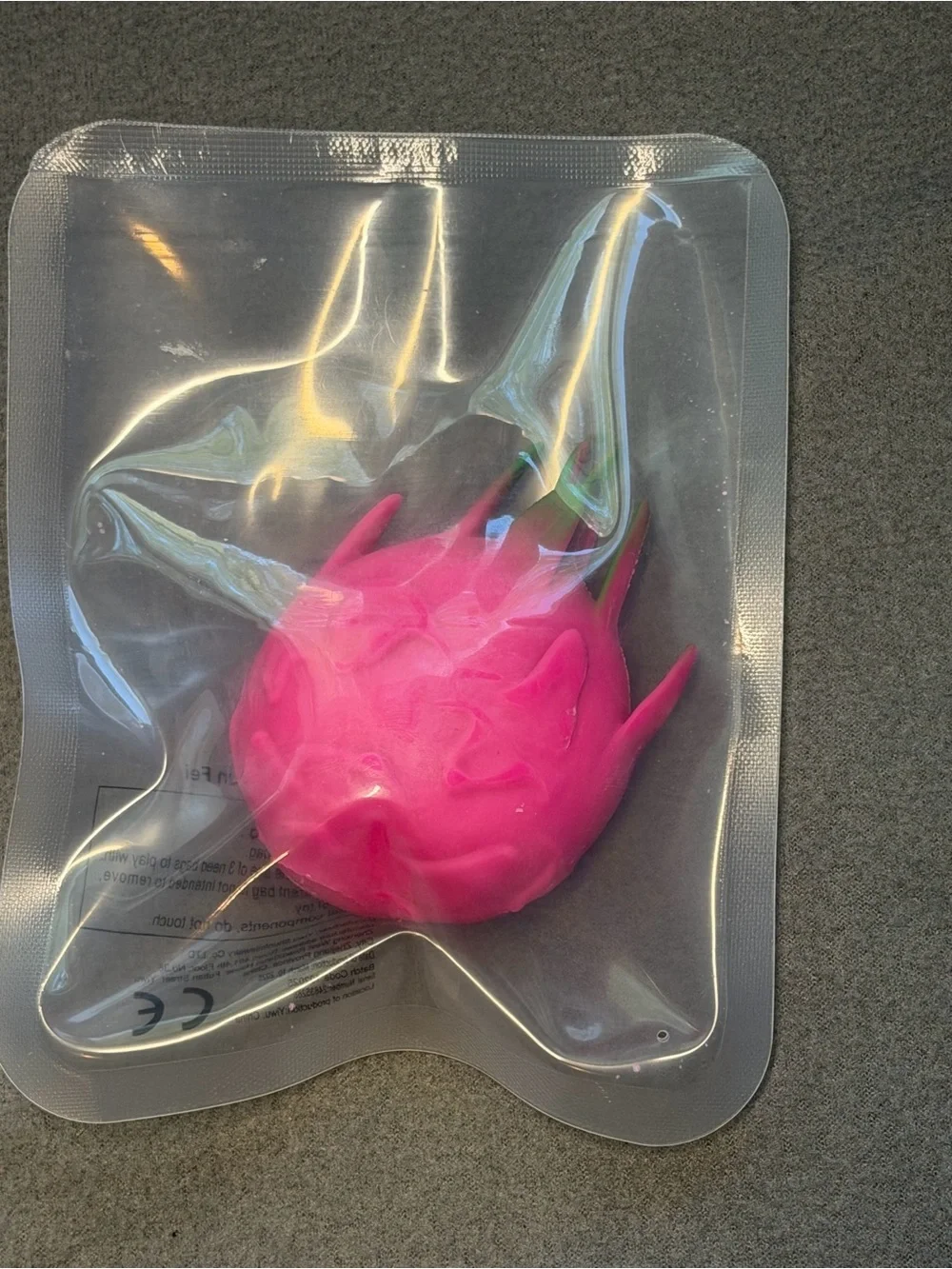 Shun Fei Pink Dragon Fruit Squeeze Toy for Kids